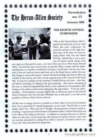 Newsletter No.13