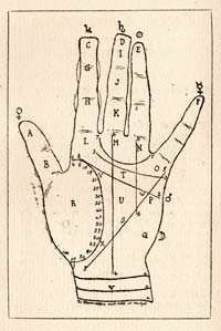 Figure from "Codex Chiromantiae" by Edward Heron-Allen